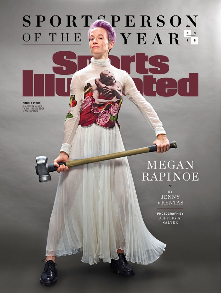 Megan Rapinoe Named Sports Illustrated's Sportsperson Of The Year IN