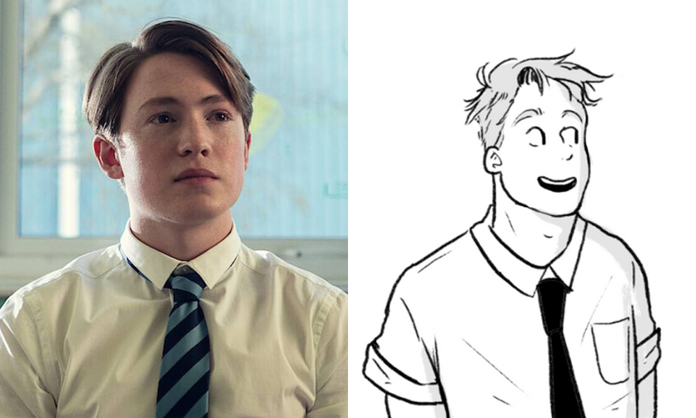 Here's What The Heartstopper Characters Look Like In The Netflix Series Vs.  The Graphic Novels