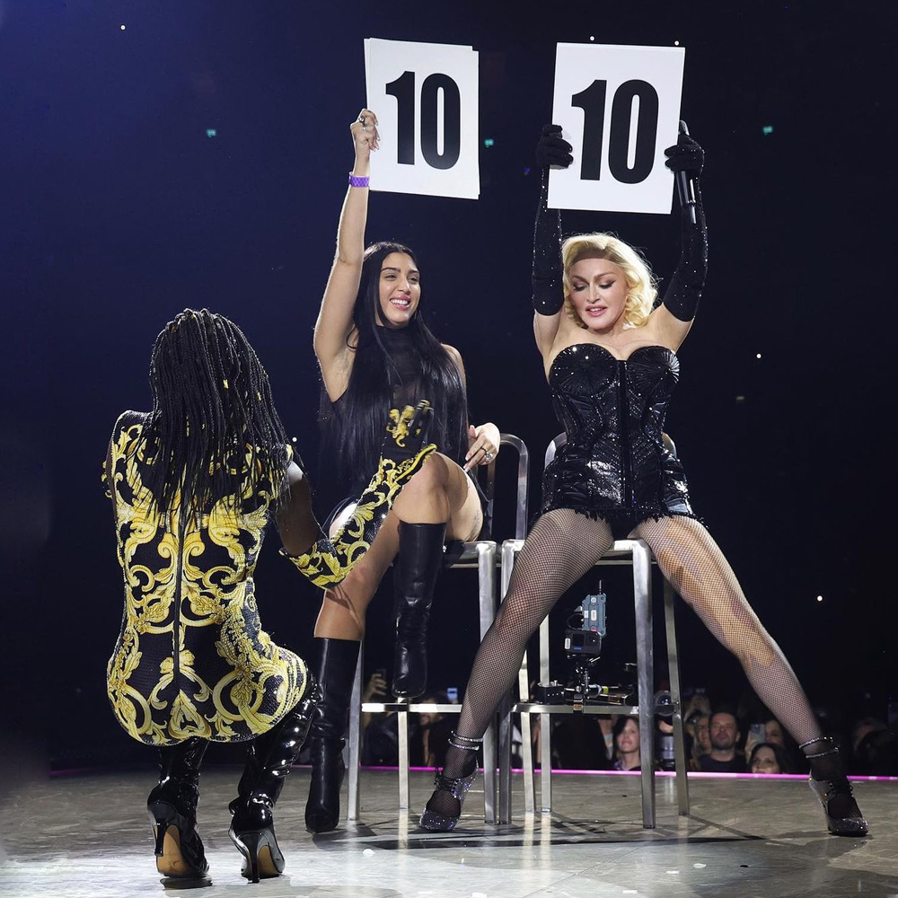 Here’s Every Guest Judge Who Joined Madonna On Stage For The ‘Vogue’ Ballroom Section Of The Celebration Tour: Lourdes Leon