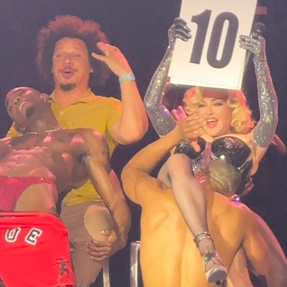 Here’s Every Guest Judge Who Joined Madonna On Stage For The ‘Vogue’ Ballroom Section Of The Celebration Tour: Eric Andre