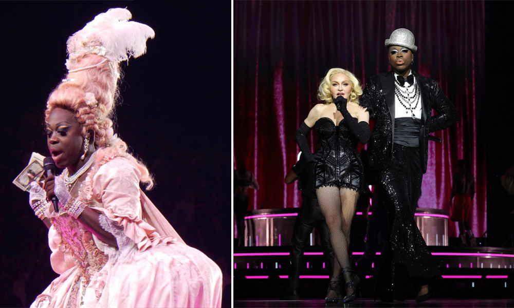 Here's Every Ru Girl That Joined Madonna On Stage For The 'Vogue' Ballroom Section Of The Celebration Tour: Bob The Drag Queen