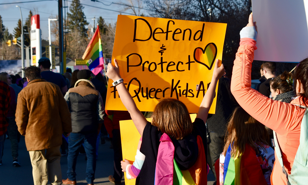 Alberta's Government Threatens To Use The Notwithstanding Clause On Trans Laws